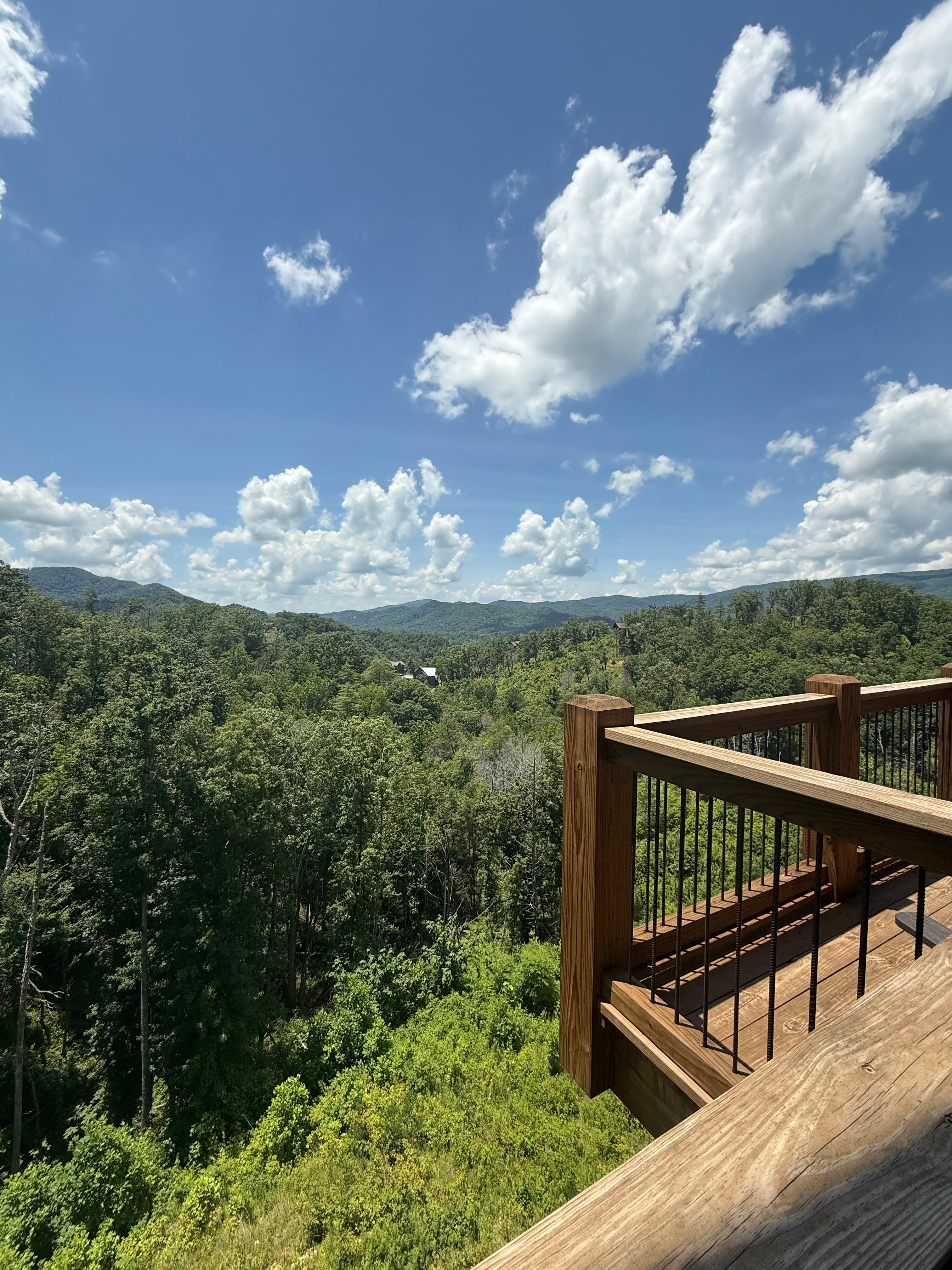 Amazing views from the deck!