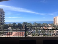 The view from the balcony. We enjoyed having coffee looking over the resort and beach before heading down to explore the tide pools.