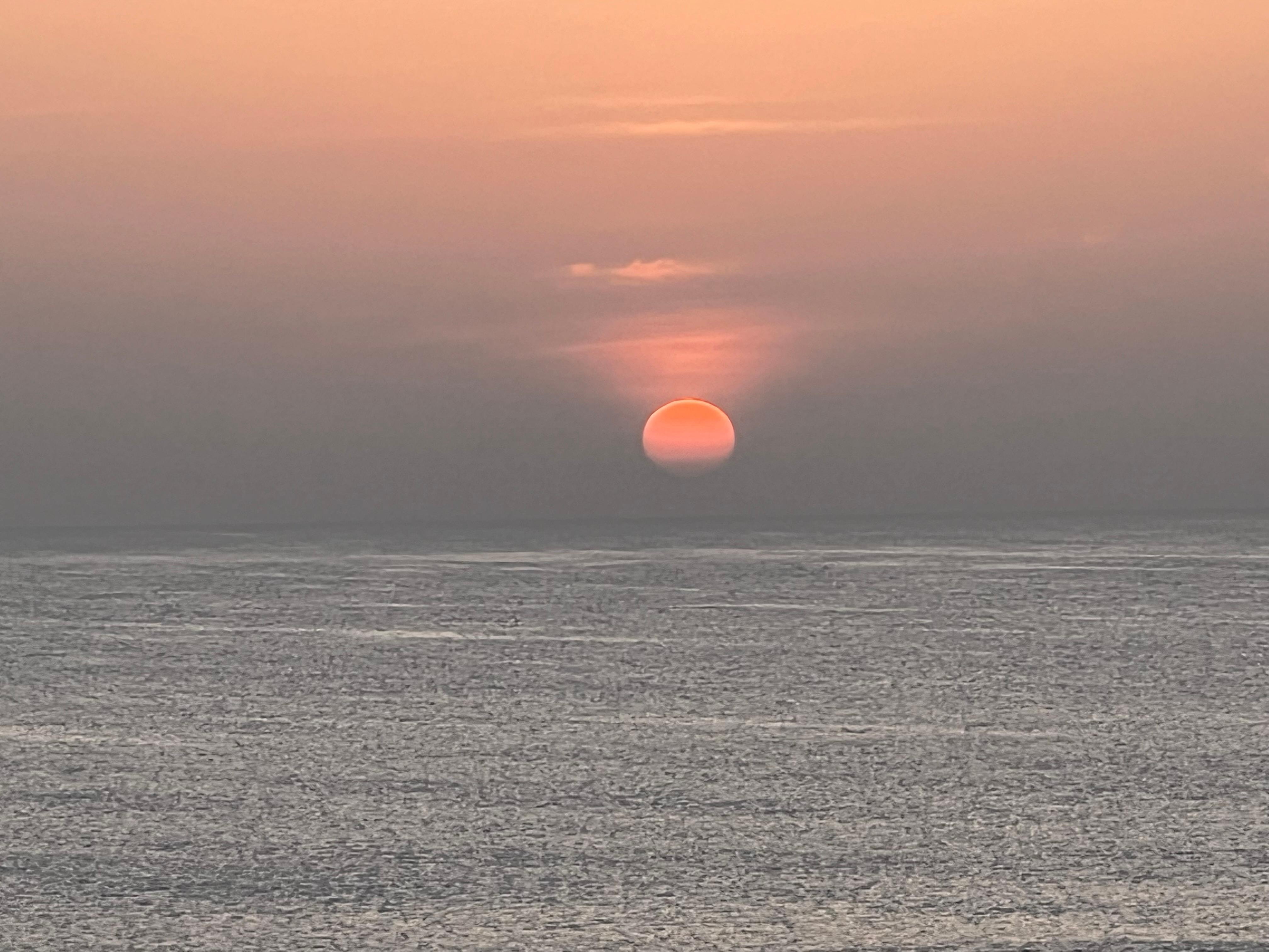 Sunrise from balcony 6/8/2025