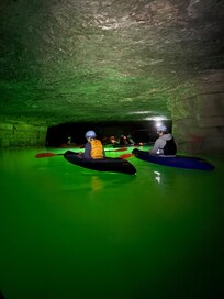 Kayak in the cave
