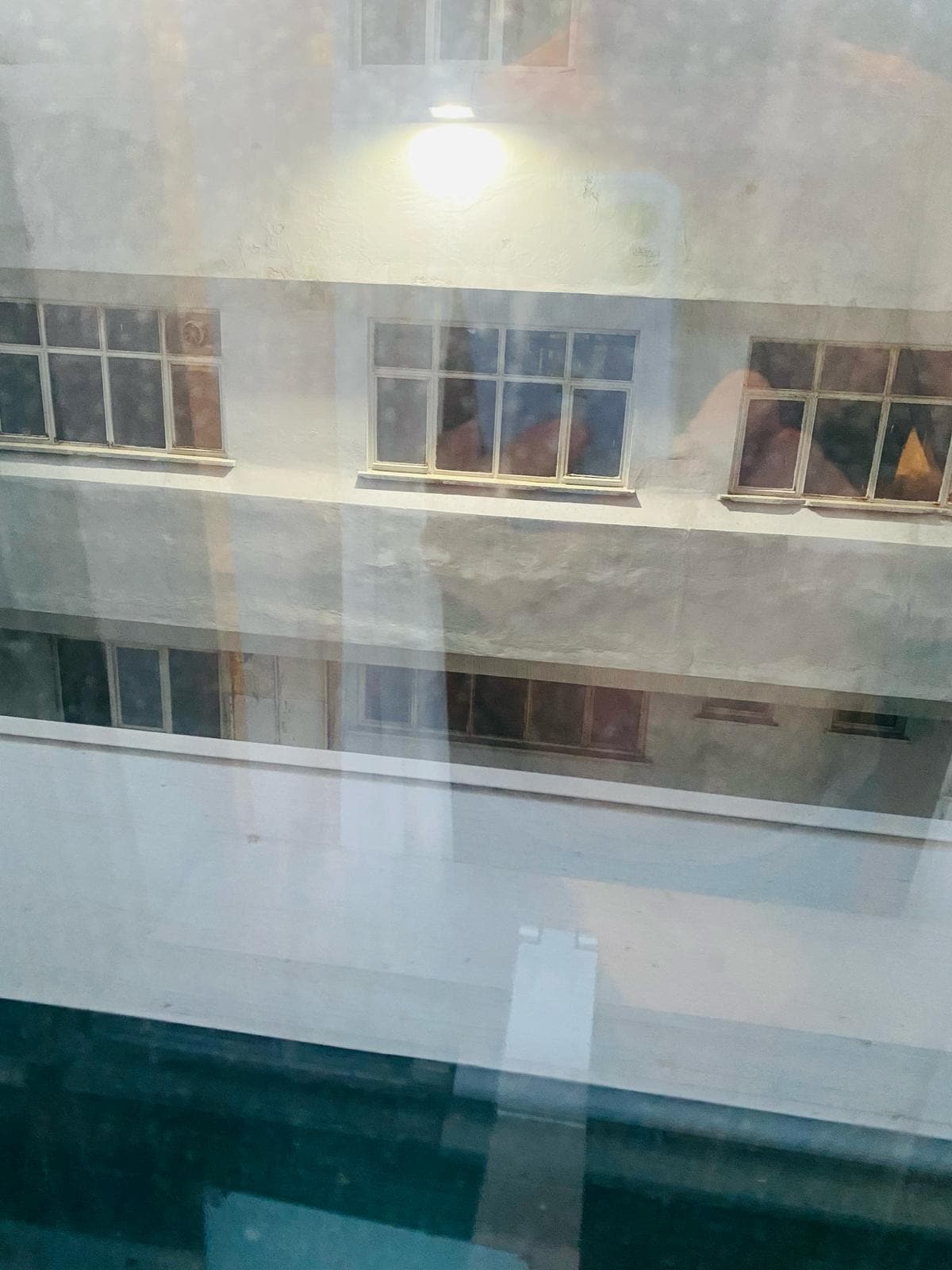 Aussicht aus meiner Zimmerfenster