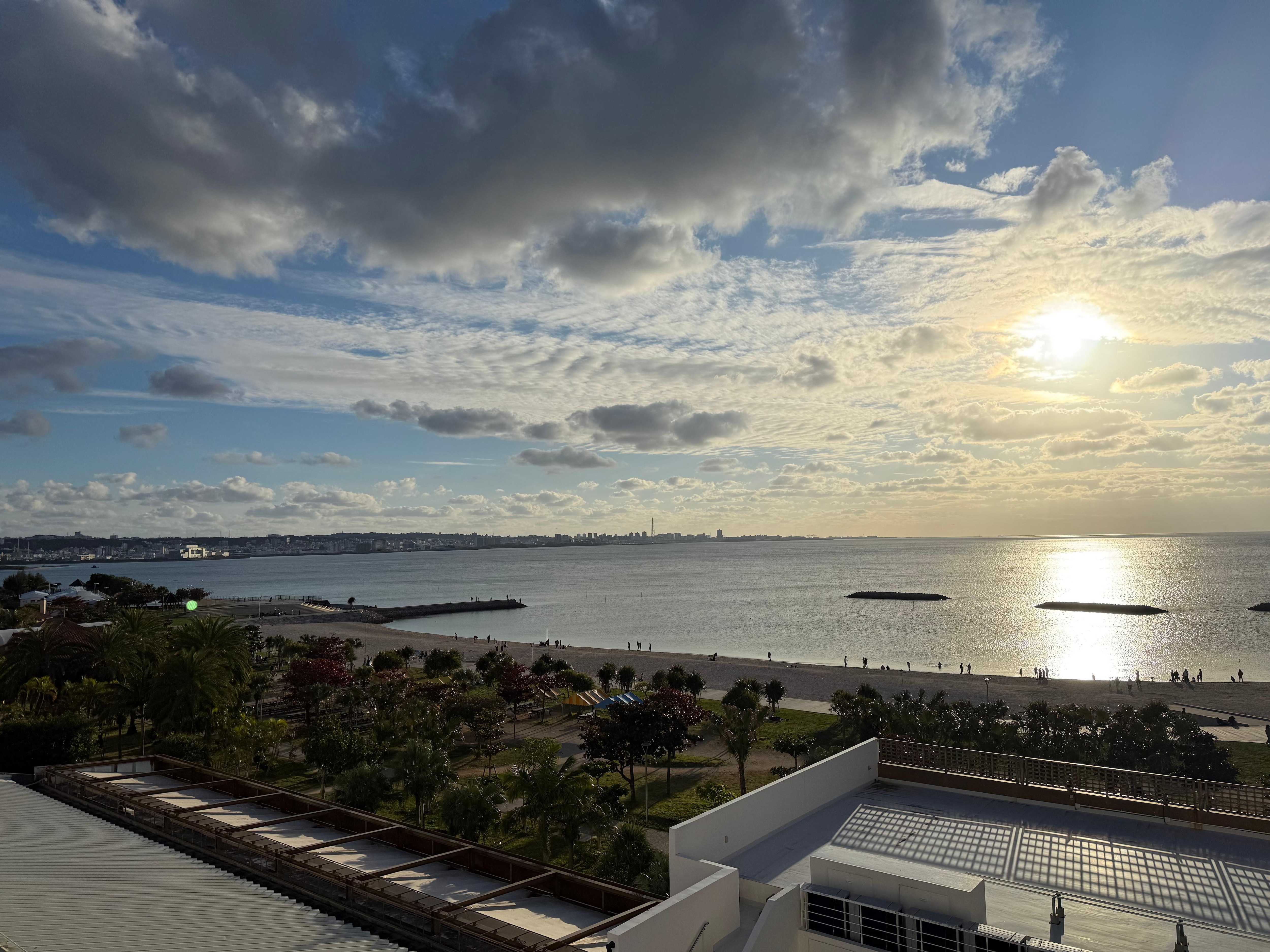 숙소 베란다 뷰