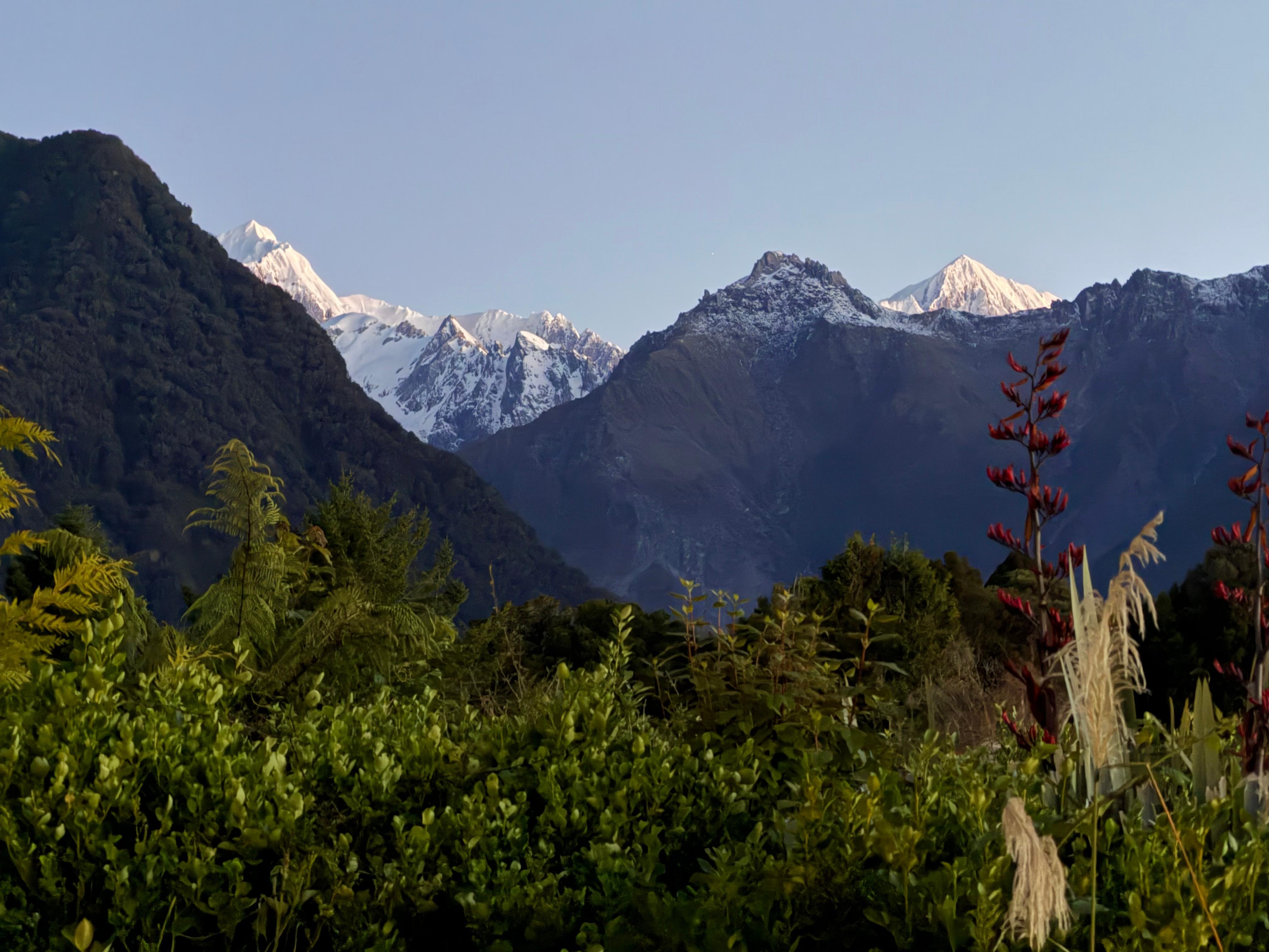 View after sunset from room 15
 