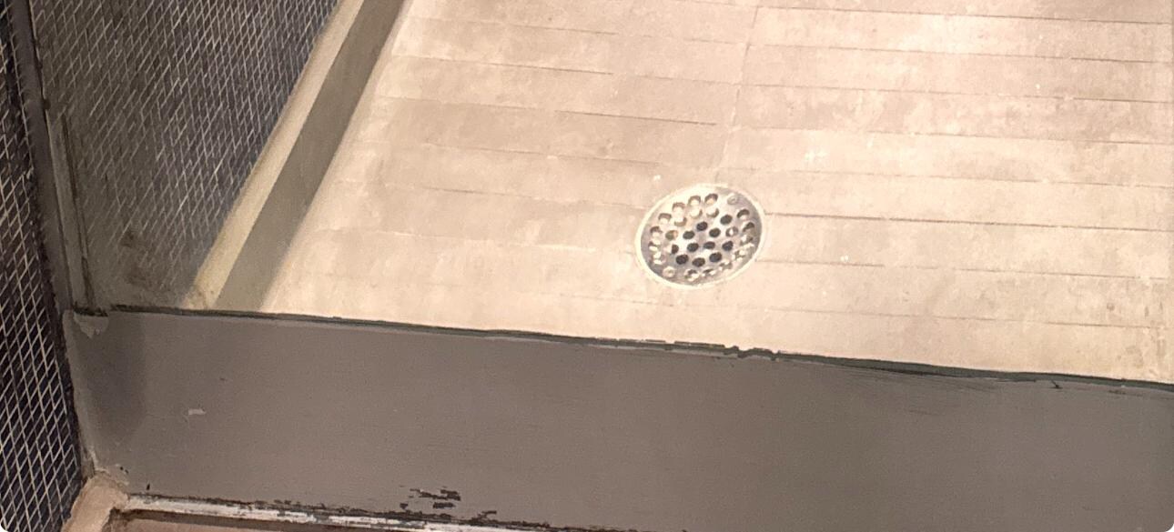 the shower needed a lot of maintenance cosmetic and actual maintenance 