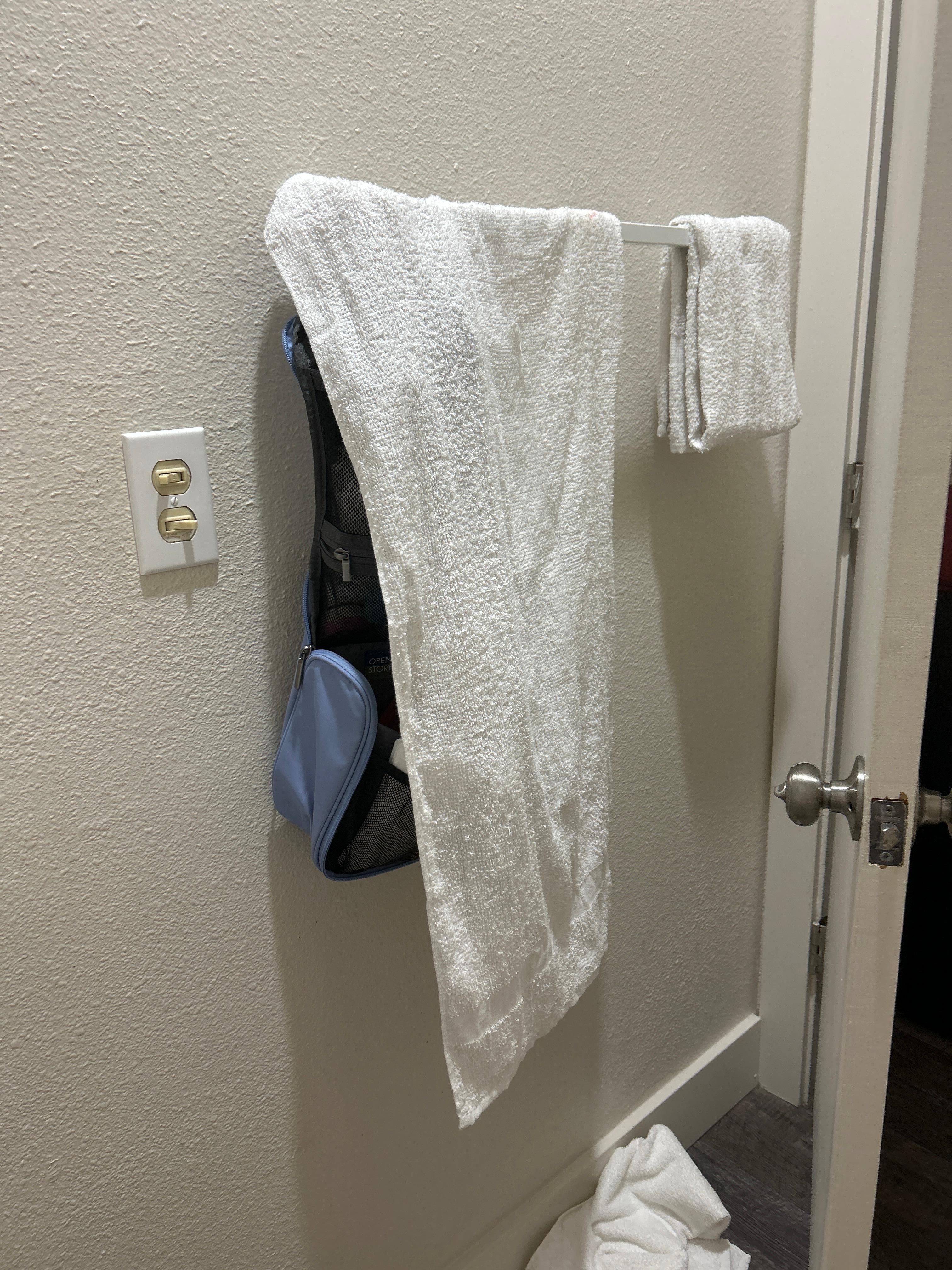 Really small and thin “bath towel”