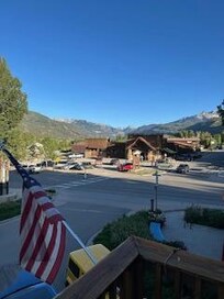 Town from balcony of True Grit Cafe