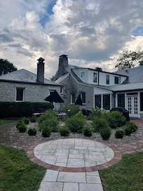 The back patio