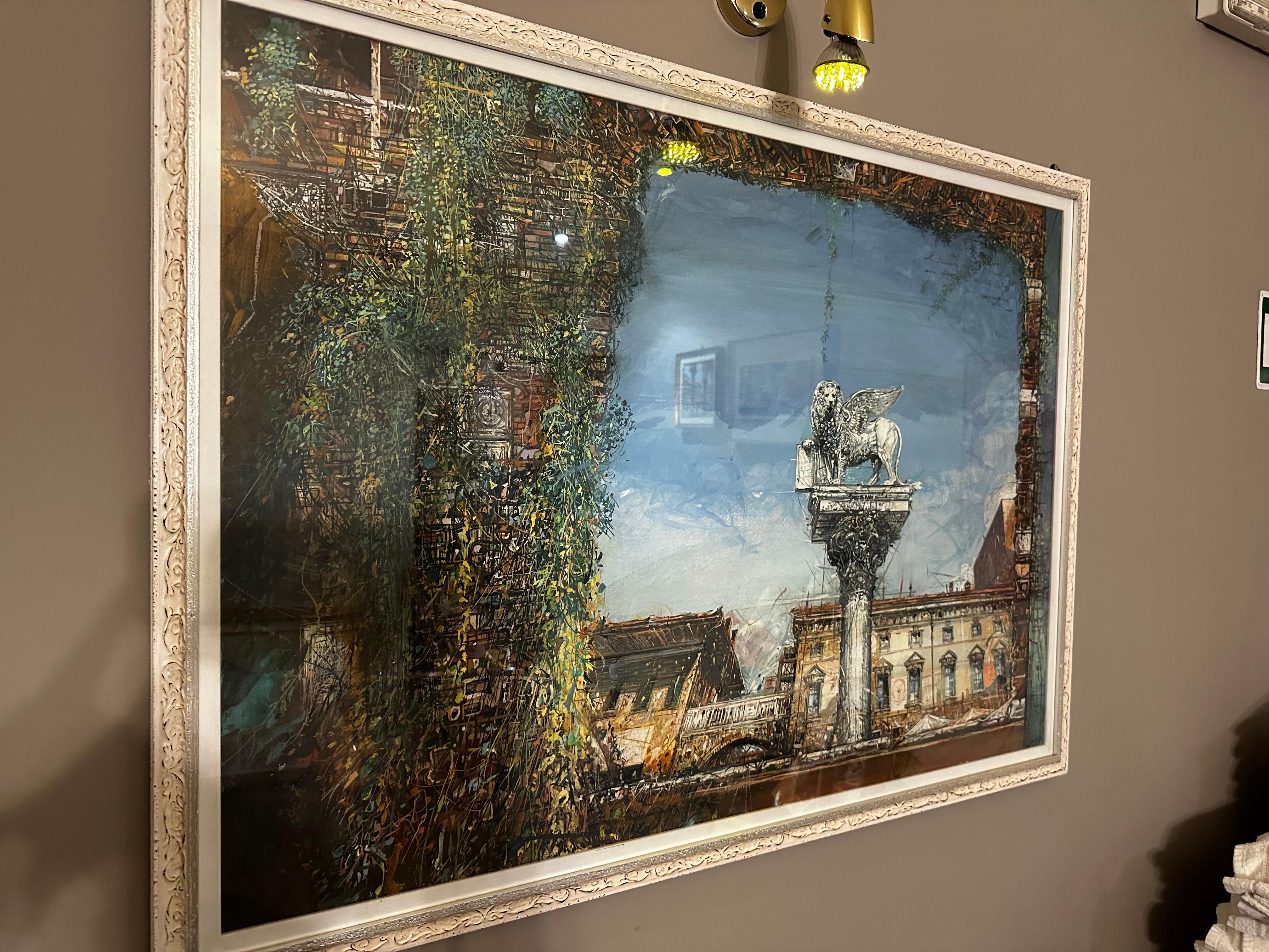 Artwork in the hallways