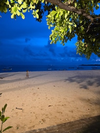 Close to beach promenade.