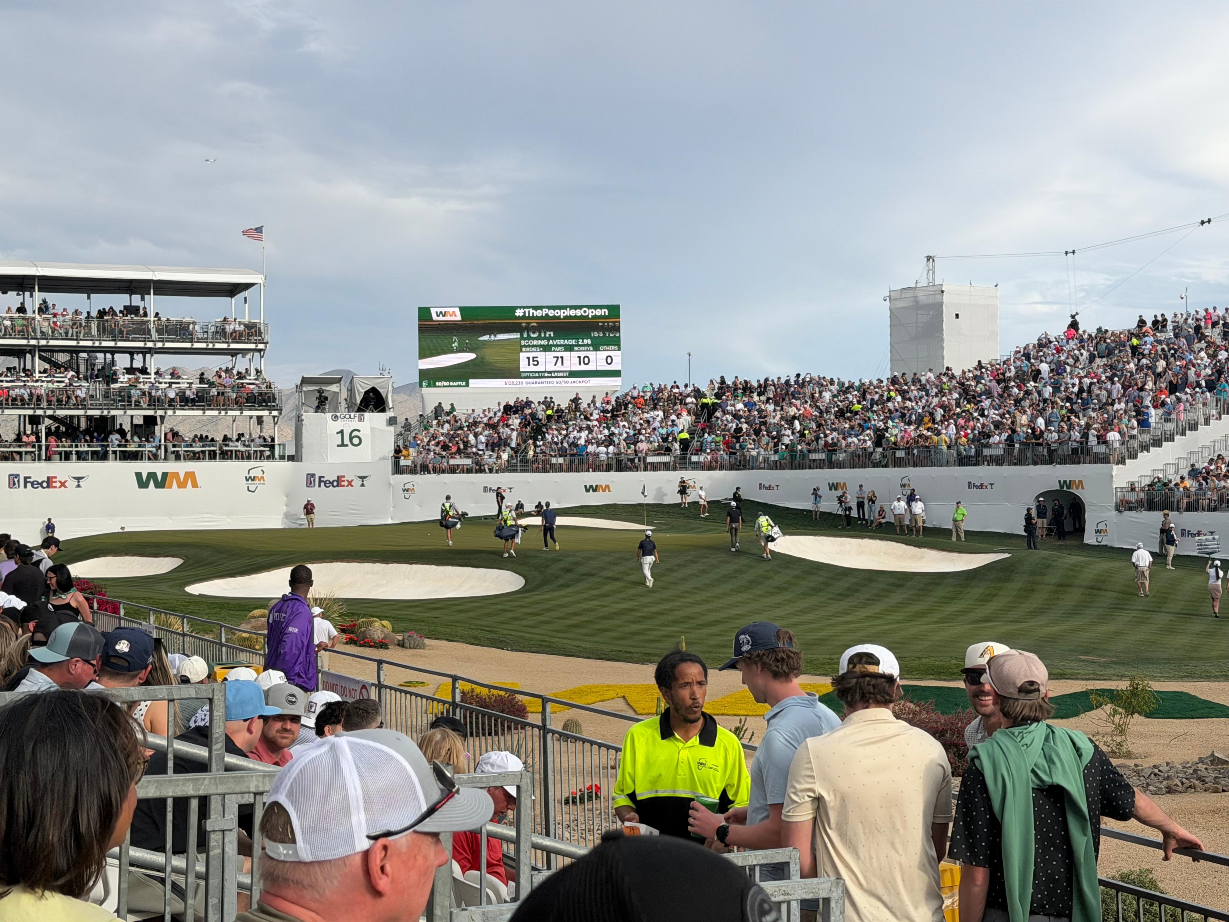 Waste Management is only 15 minutes. Take the interstate.