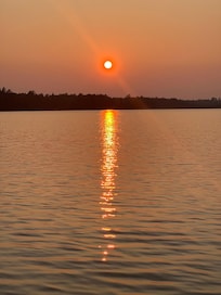 Last night sunset