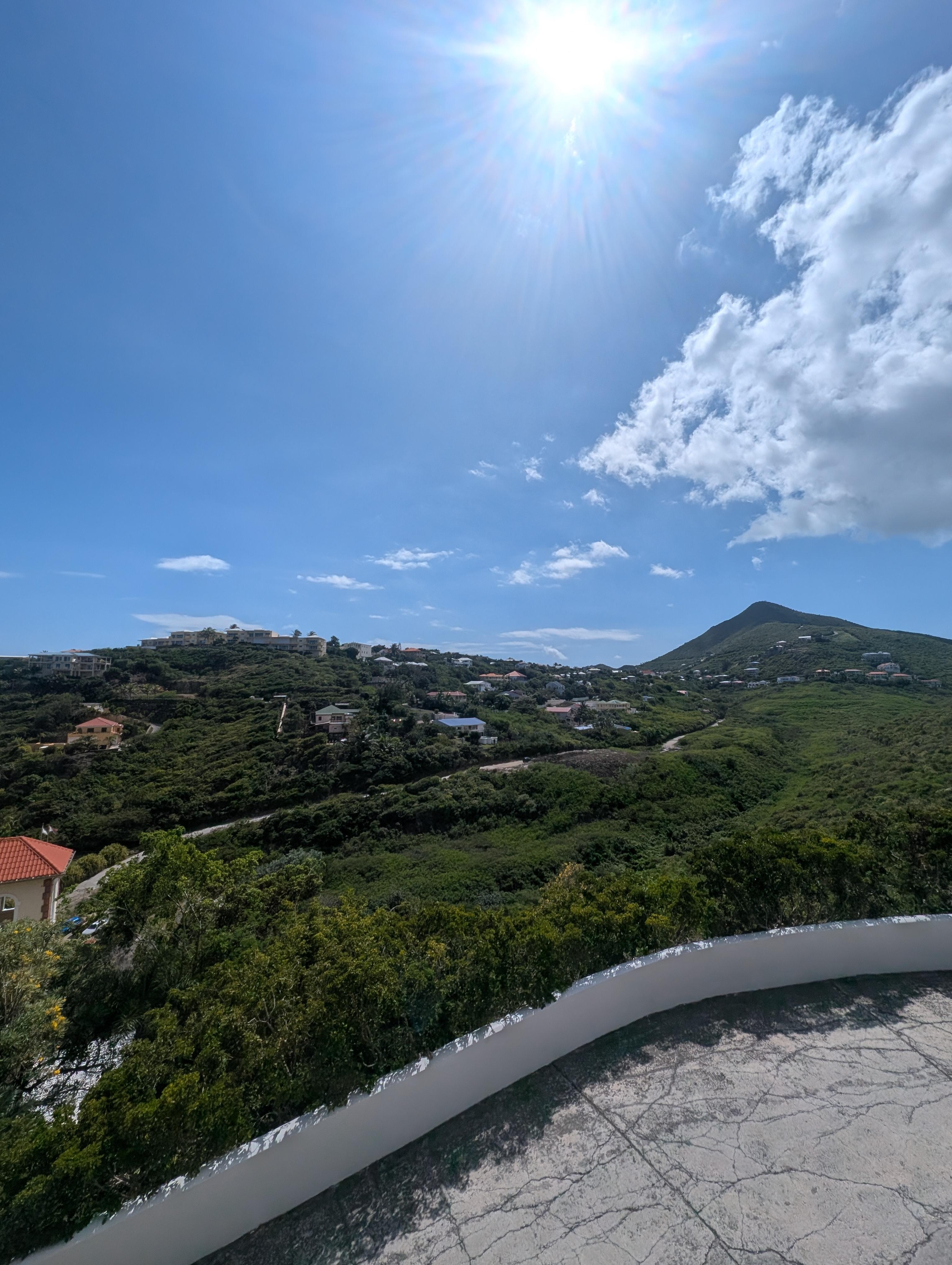 View from top parking lot