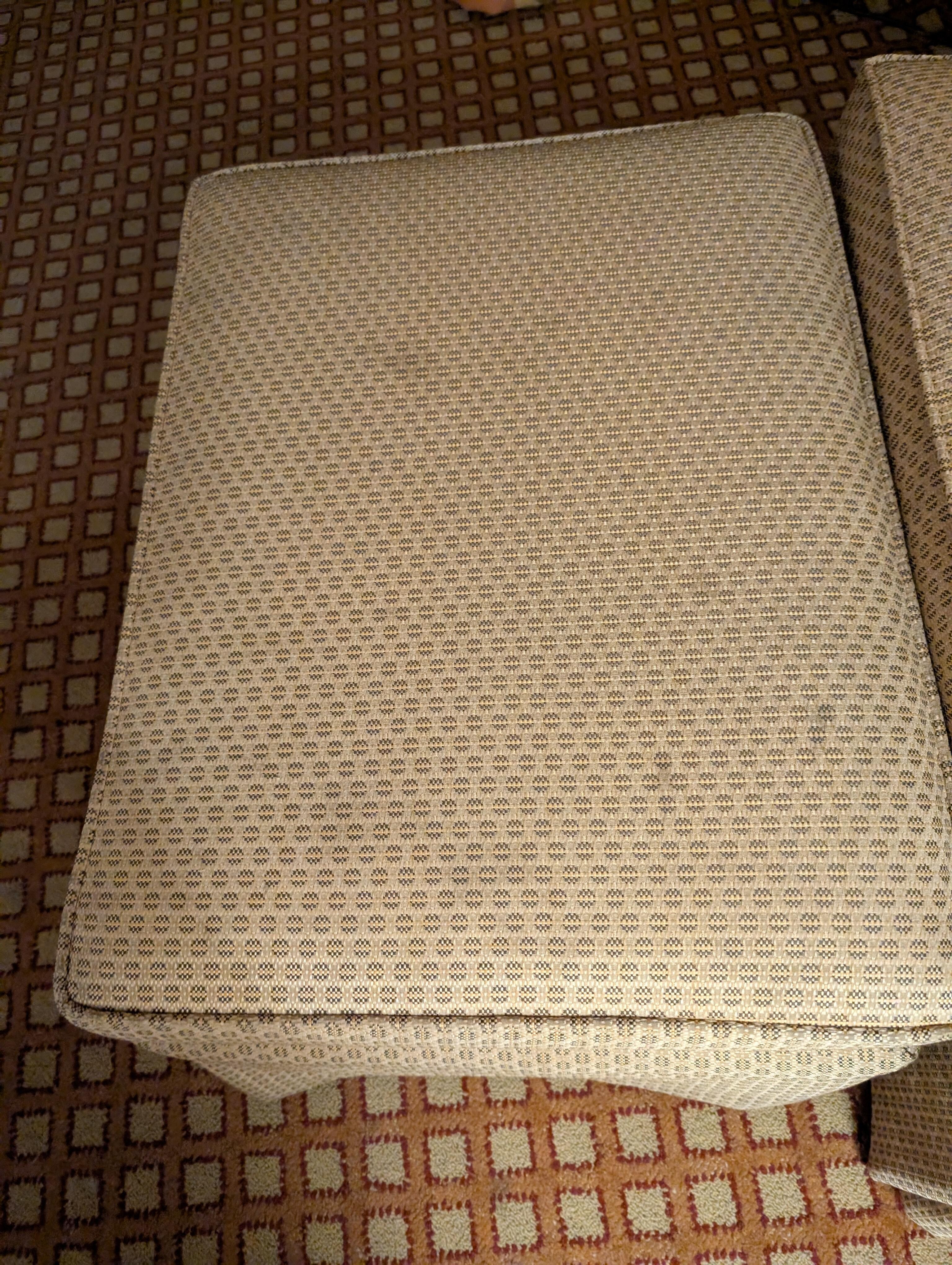 Ottoman in our room.