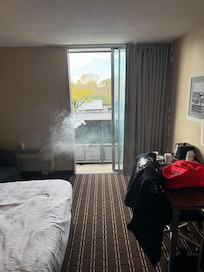 Microwave caught fire room, smelt burnt for the rest of my stay