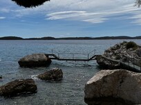 Jetty to swim from and boat pick ups