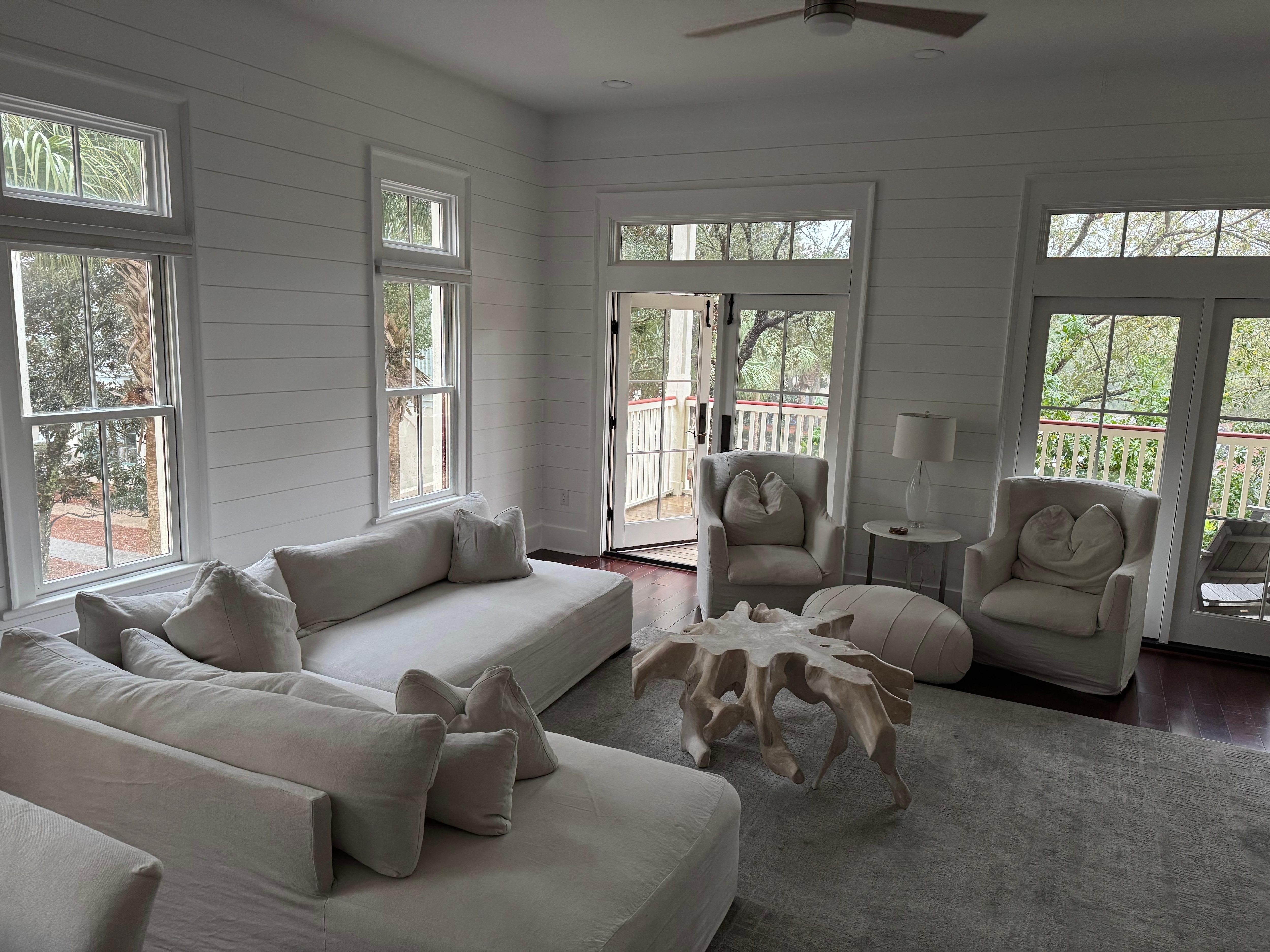 Living room on the second flood