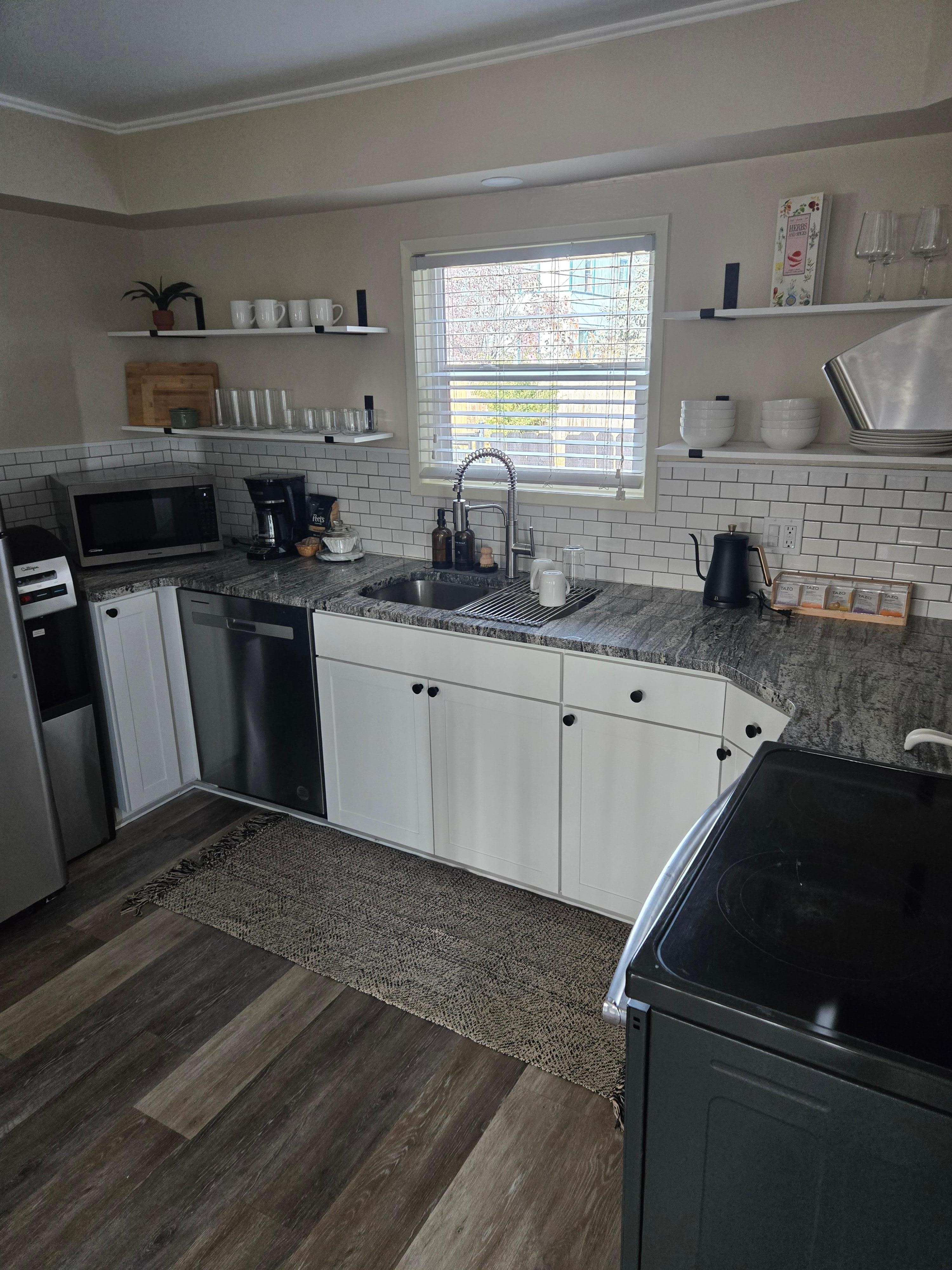 Well stocked kitchen