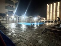 Pool at night