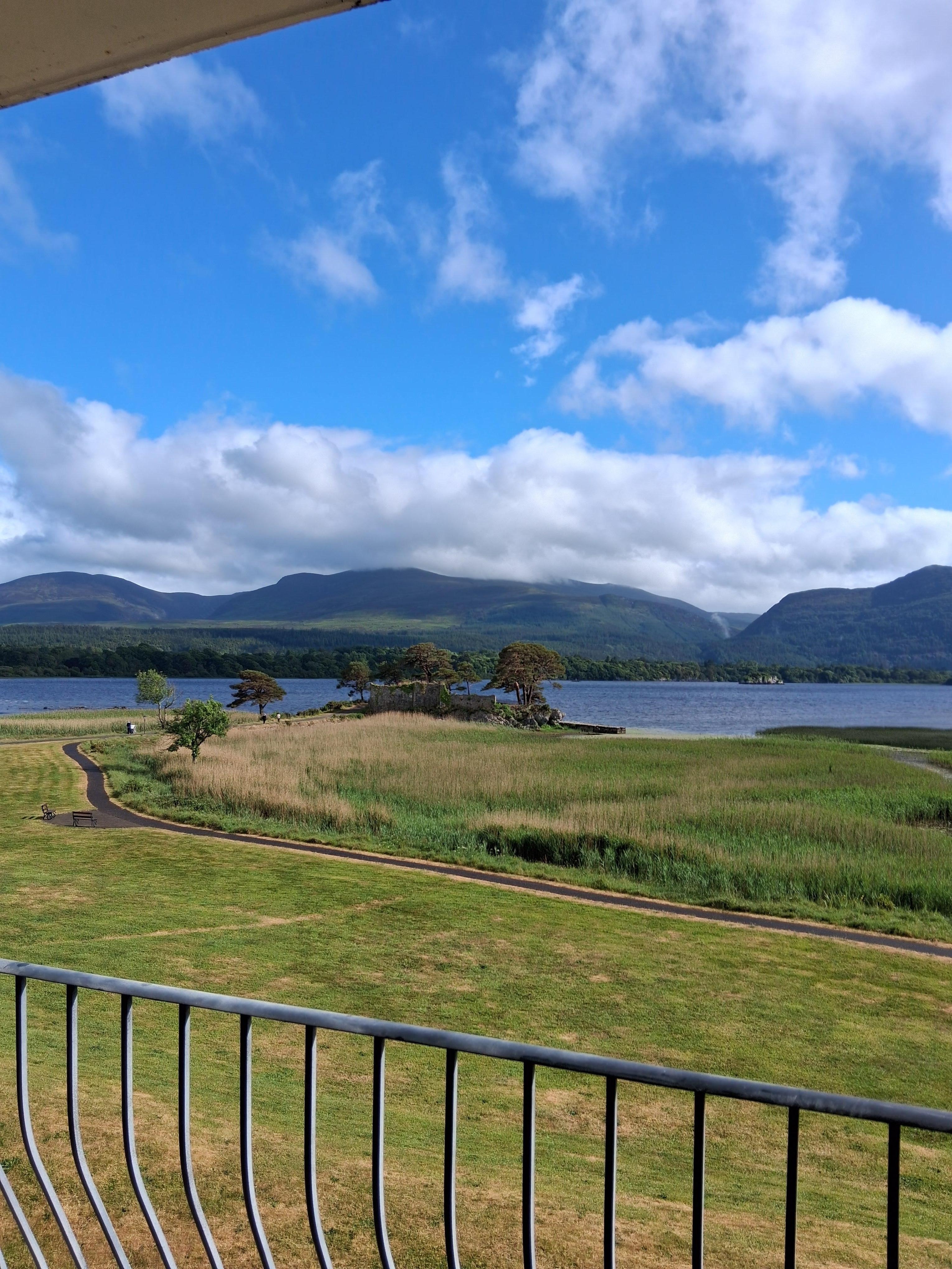 The view from my balcony for 10 glorious days