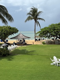 Beach view from room