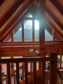 View from upper loft