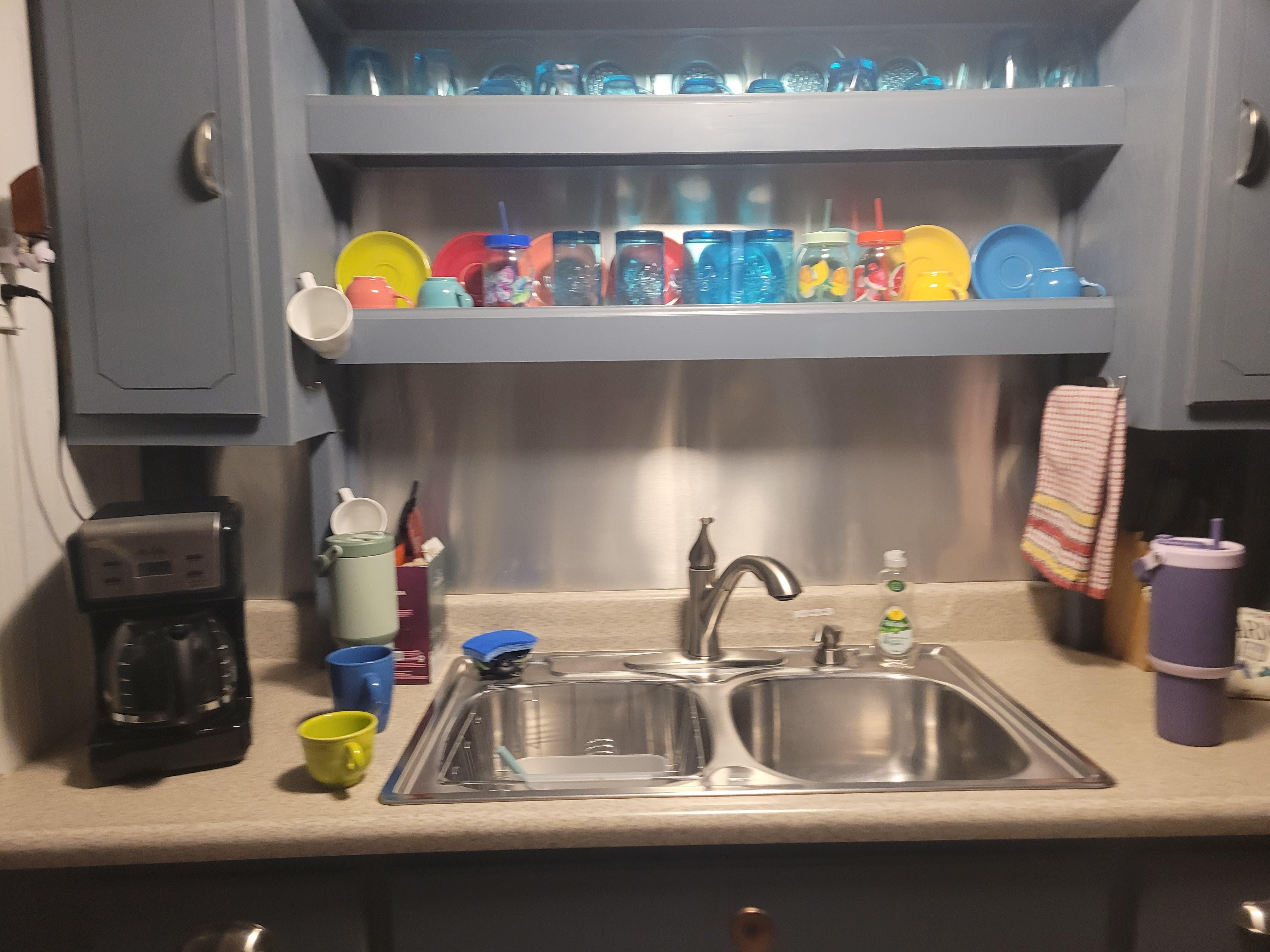 Well stocked kitchen