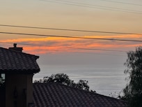 Sunset from front porch