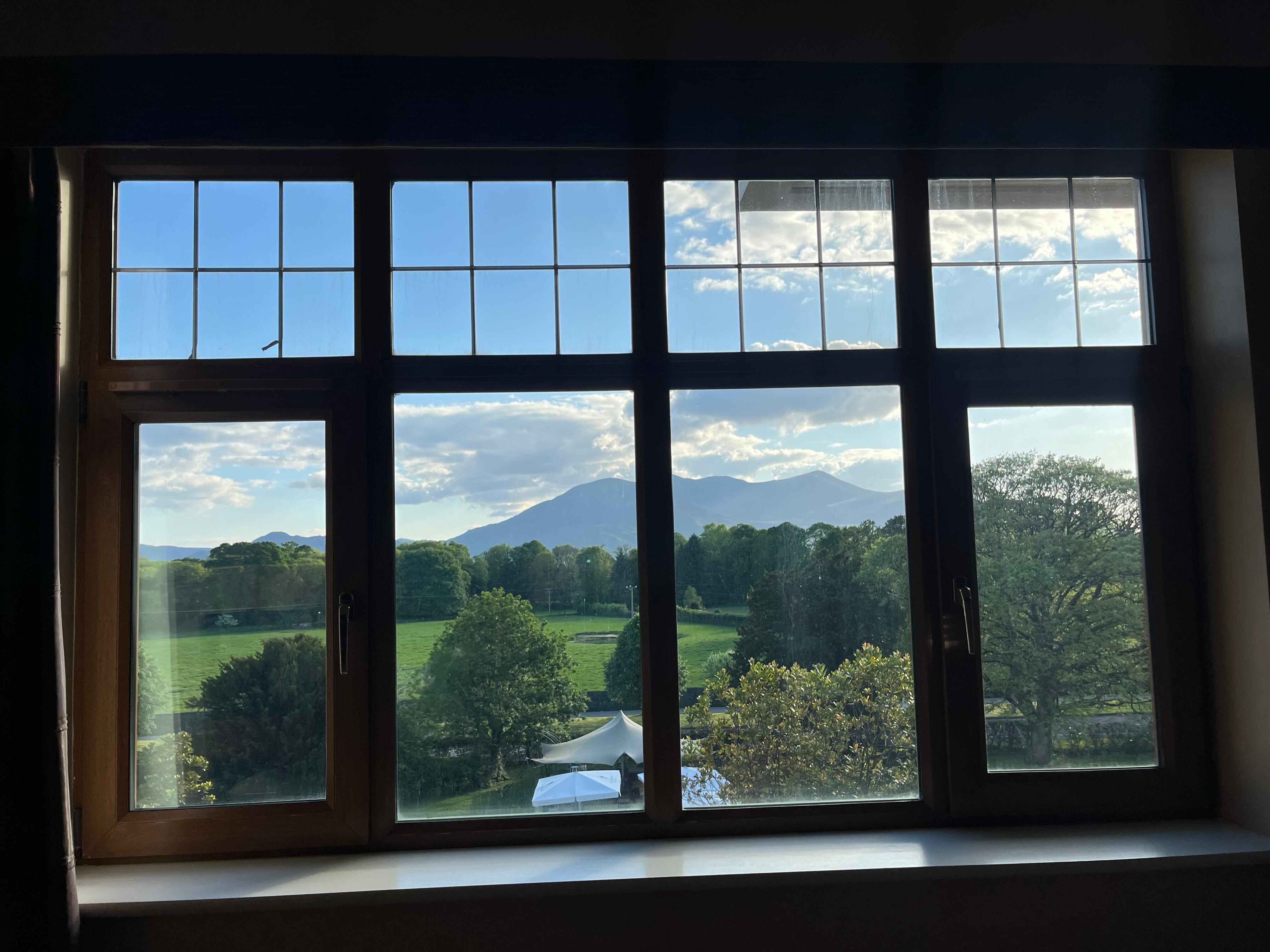 The view from my room!
