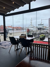 Hyggelig å sitte