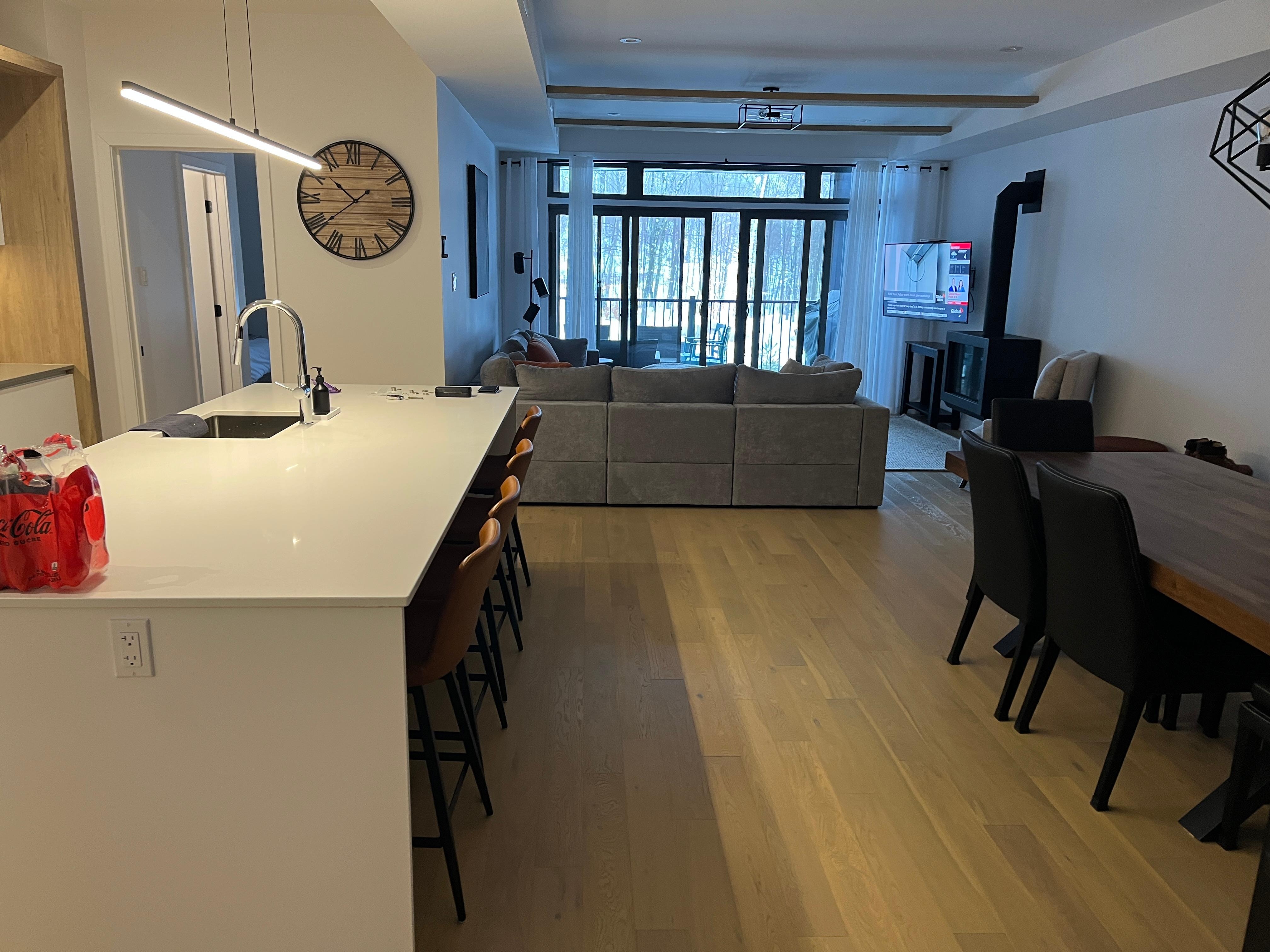 Living room from the entrance hall