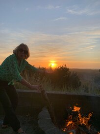 Holding the sunset
