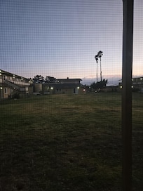 View from room facing ocean