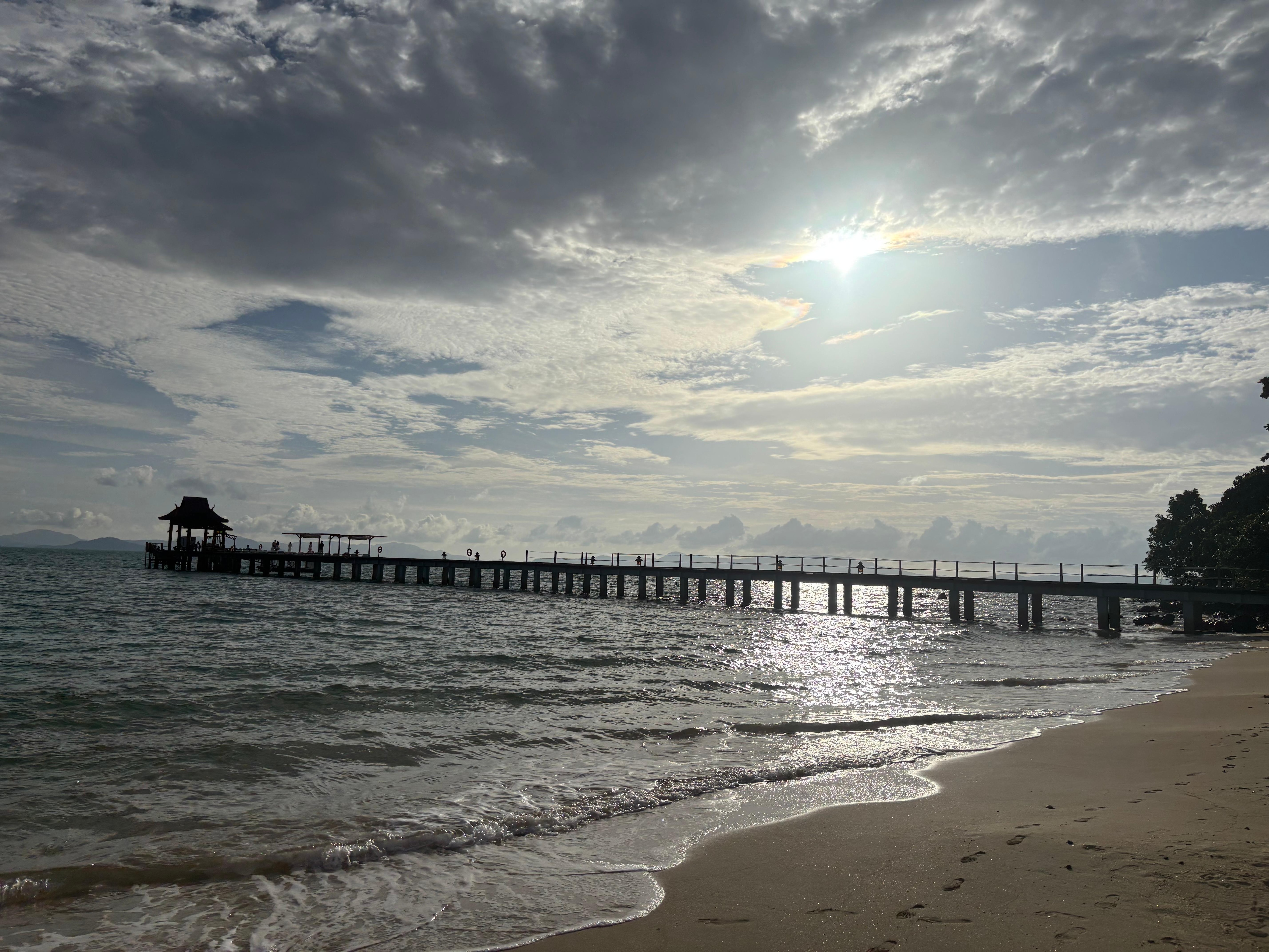 The jetty, sunset cocktails on day beds