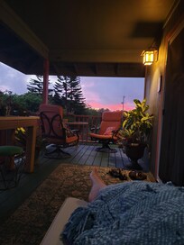 Sunset from the lanai