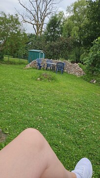 Ausblick von der Terrasse