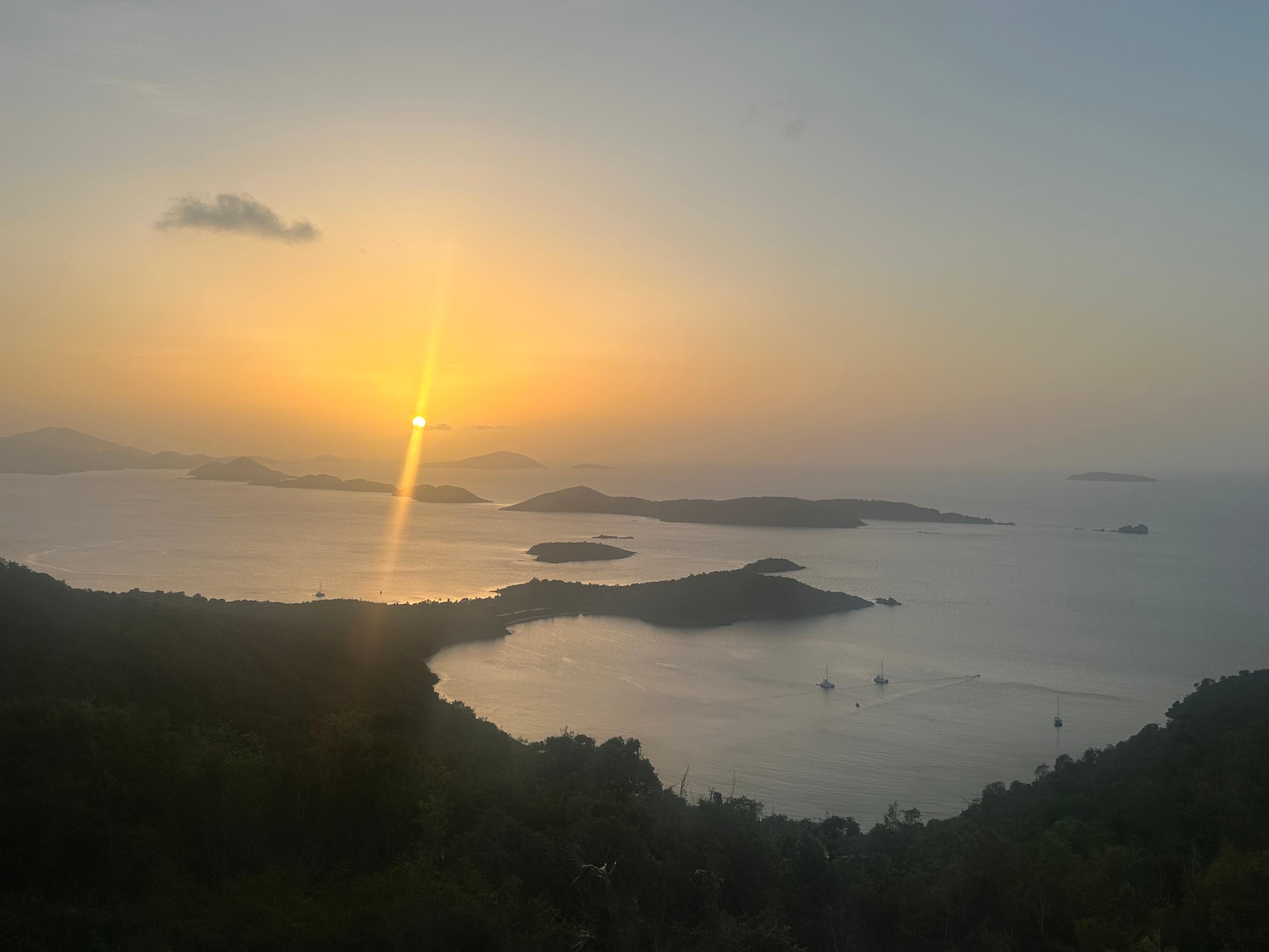 Sunset at the Windmill Bar- speechless 