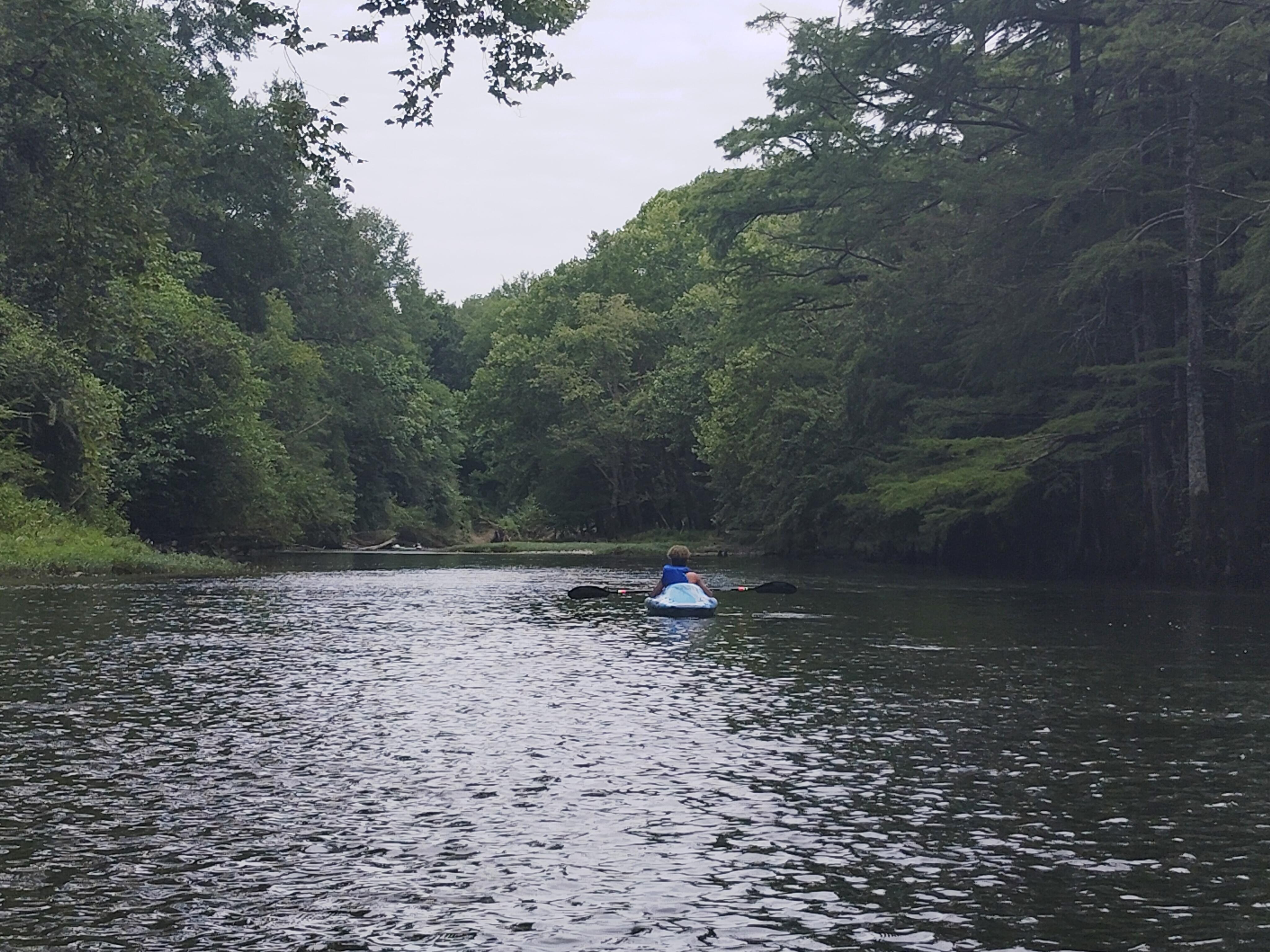 River kayaking near by