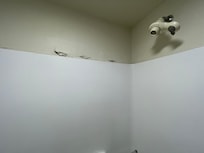 Wall above shower/tub