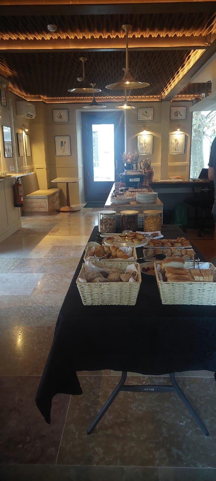 Um pouco do delicioso café da manhã 