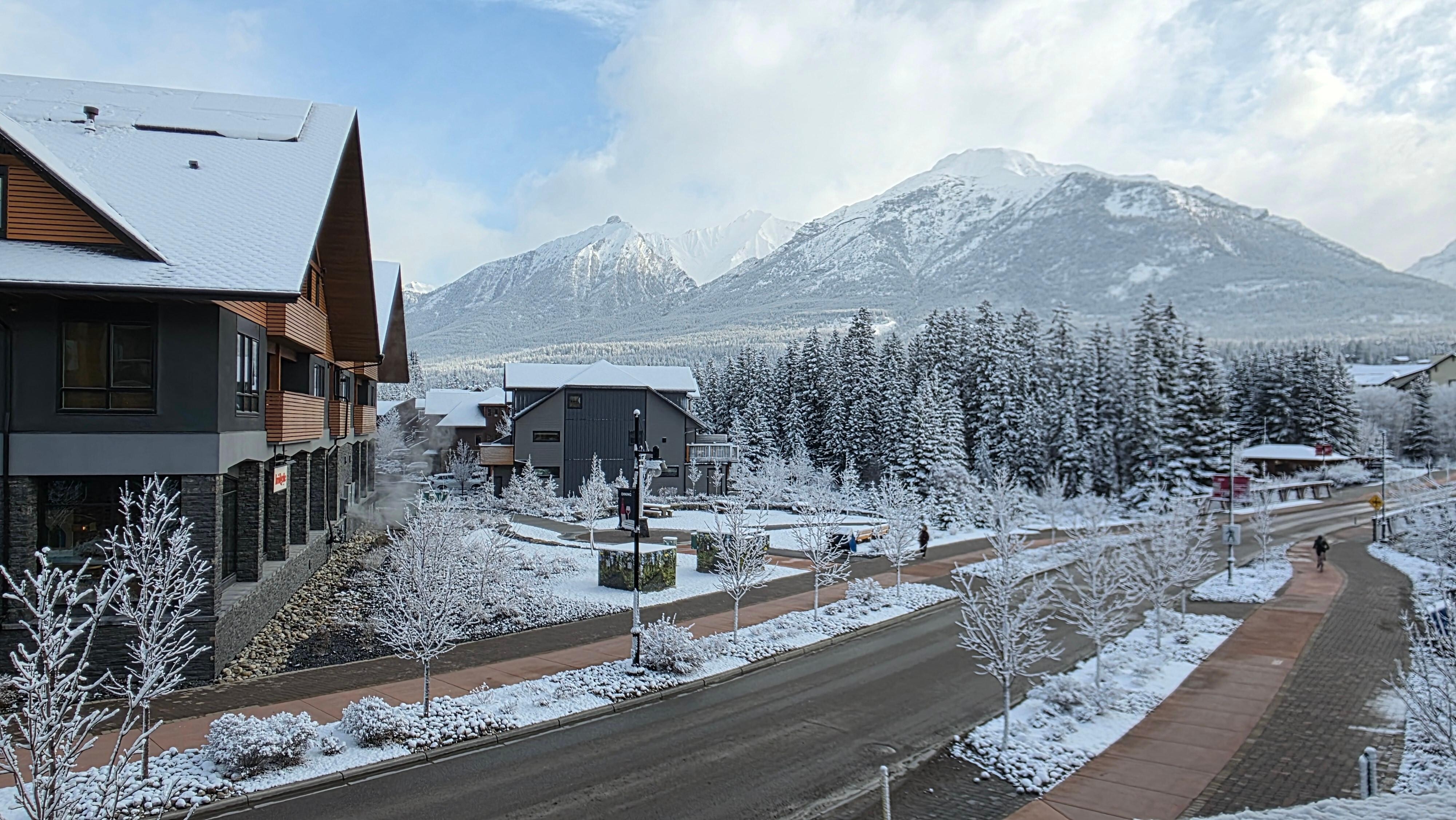 View from one of the spacious balcony 