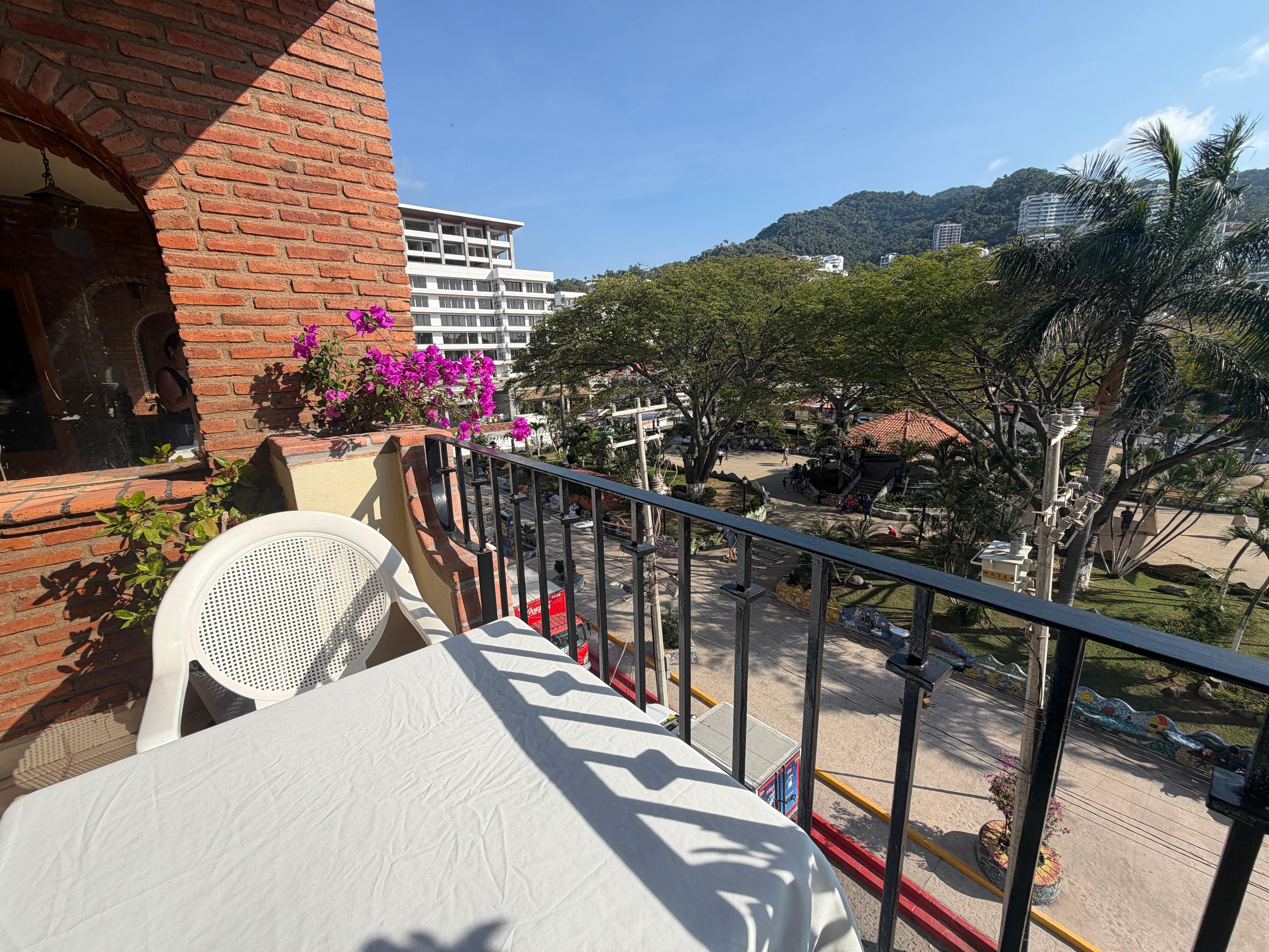 View of balcony of the park