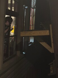 Ever had a staring contest with a raccoon? Won’t last long with the multiple coons trying to climb on each other for food!