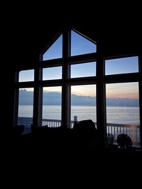 View from the top floor living area
