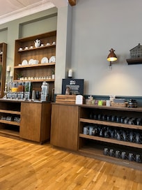 Breakfast, drink bar