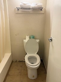 Note the "graffiti" next to the toilet