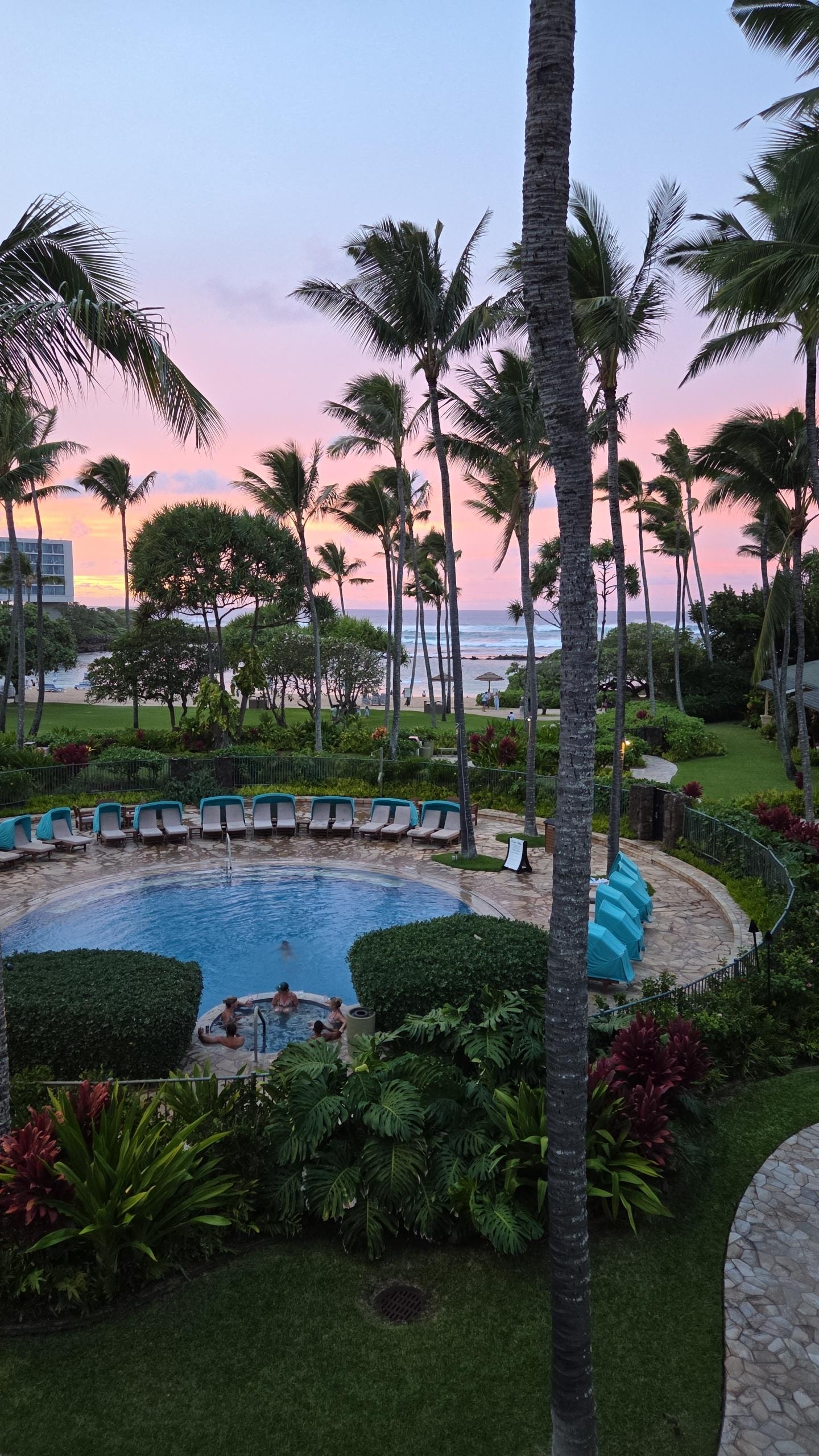 Sunset from the Balcony 