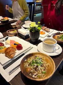タイパンラウンジの朝食