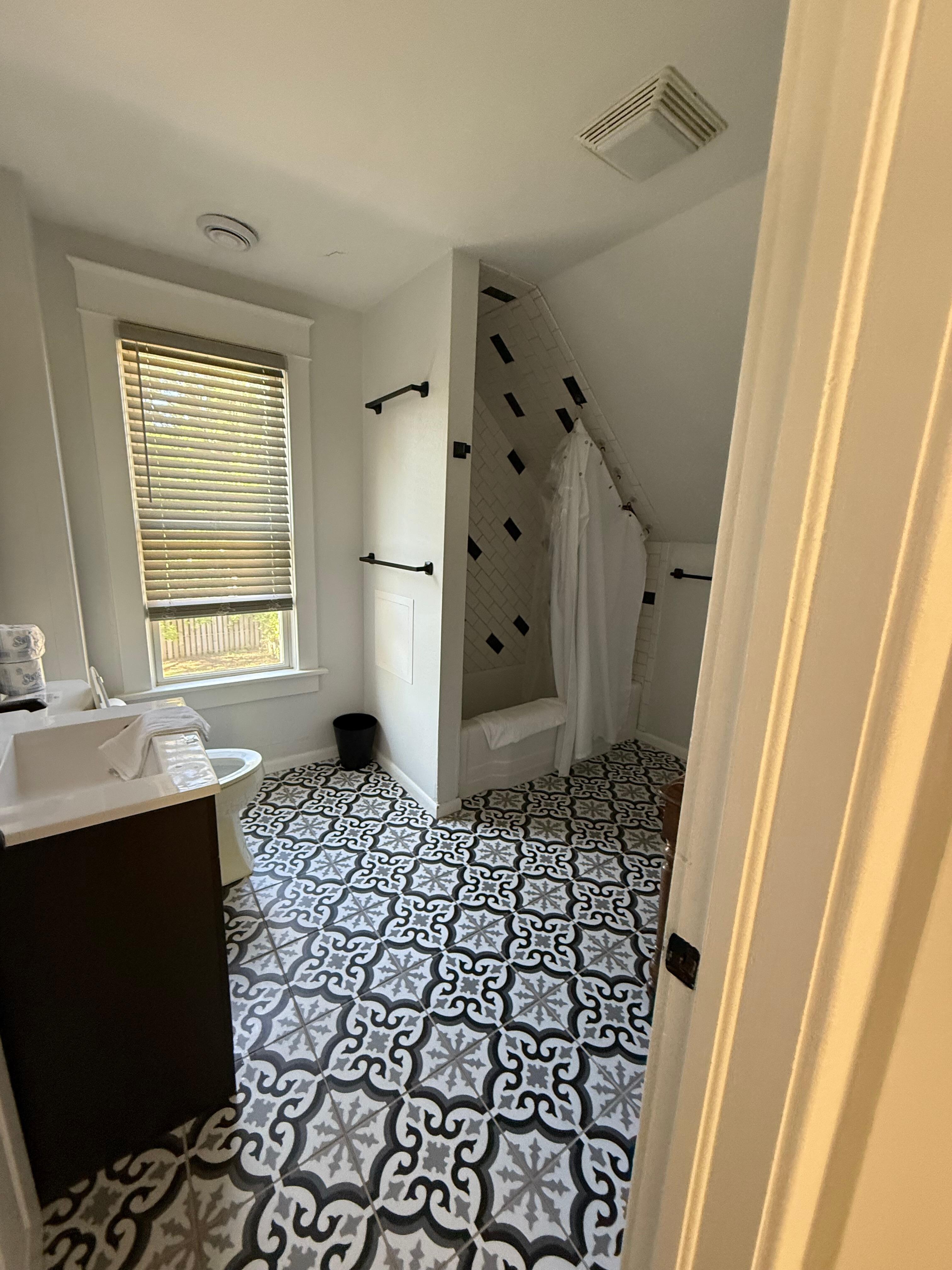 Second floor bathroom