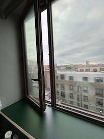 Window that opens.