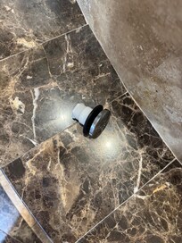 Close up of the stopper